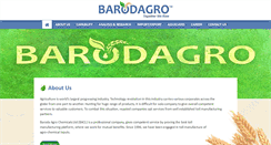 Desktop Screenshot of barodaagro.com